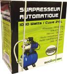 BOITE - Surpresseur automatique 24L - Pompe inox 230V 1000W - Sodigreen 08160