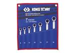 Trousse de clés mixtes à cliquet réversible - 7 pièces - KING TONY 12207MRN01