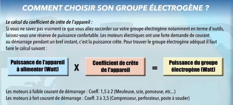 Groupe électrogène 4000W 7CV kit brouette SENCI
