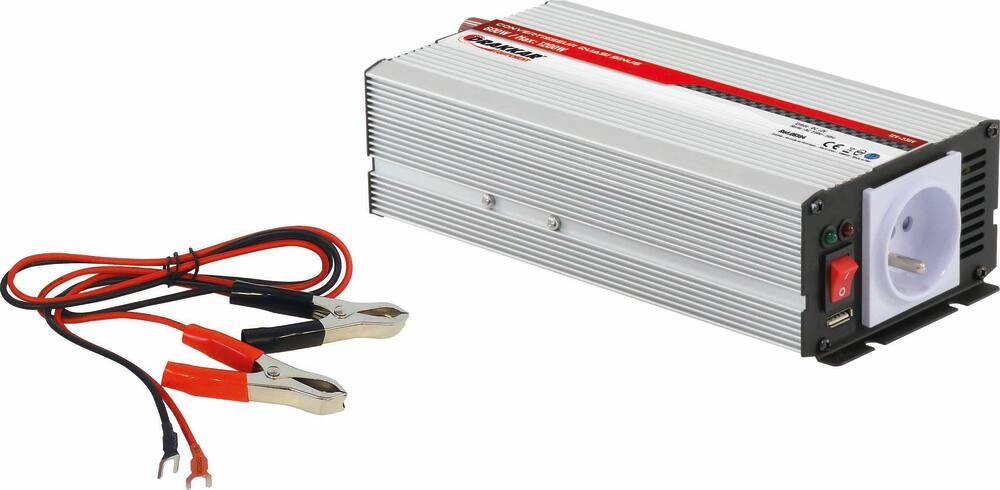 Convertisseur 12V DC/230V AC - 1200W max – DRAKKAR 05184