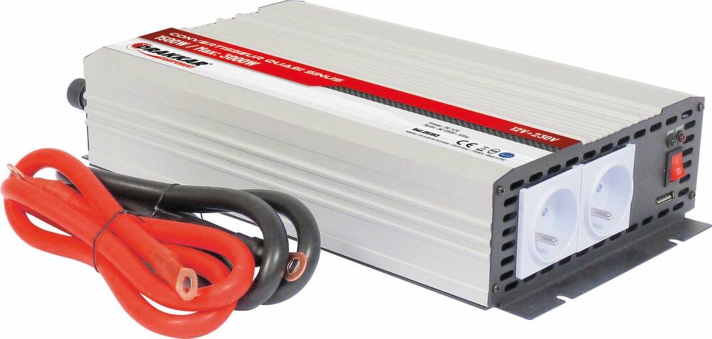 Convertisseur 12V DC/230V AC - 3000W max. – DRAKKAR 05193