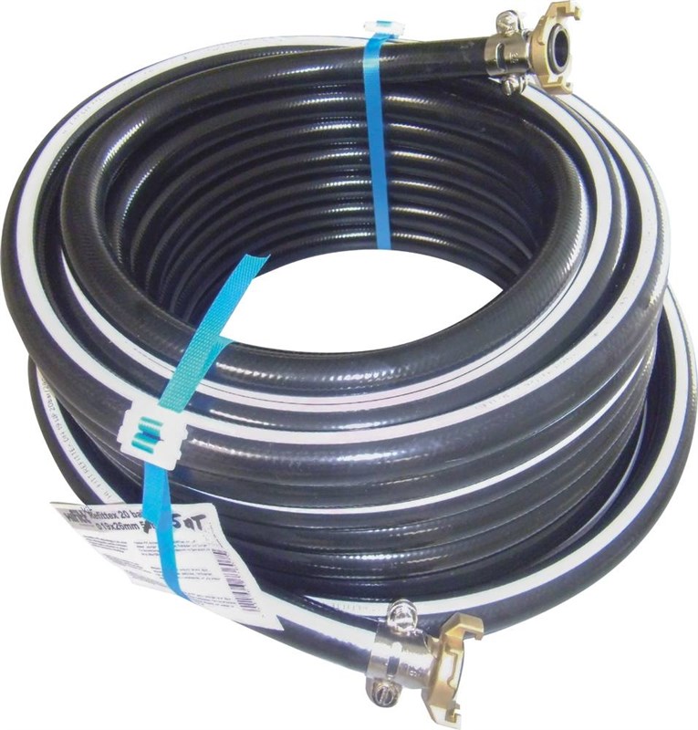 Rallonge tuyau air comprimé avec raccords express 25m fitt 06016