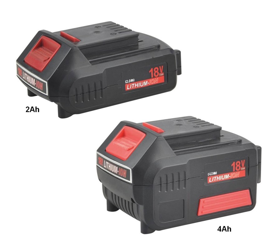 Batteries Li-ion 18V - 2Ah ou 4Ah - DRAKKAR ÉQUIPEMENT
