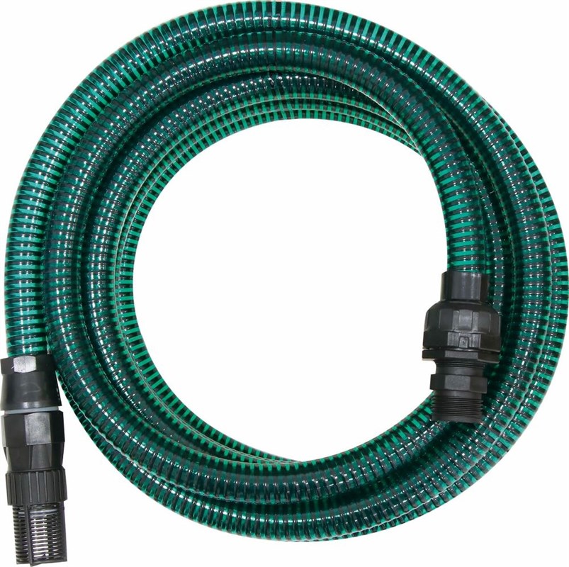 Tuyau d'aspiration Ø25mm 7m avec raccords 1"  et crépine fitt 08154