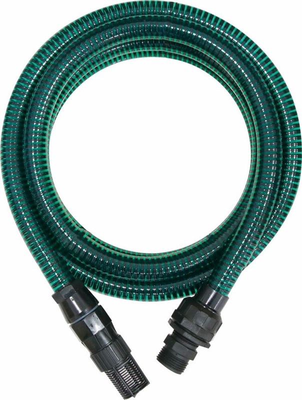 Tuyau d'aspiration Ø25mm 4m avec raccords 1"  et crépine fitt  08155