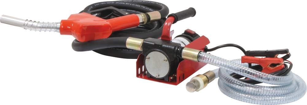 Kit pompe à gasoil 12V 35l/min avec pistolet automatique - DRAKKAR 08646