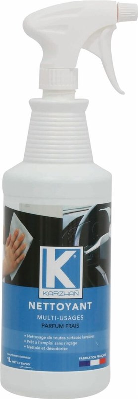 Nettoyant multi-usage surpuissant - Flacon spray de 1L – KARZHAÑ 10054