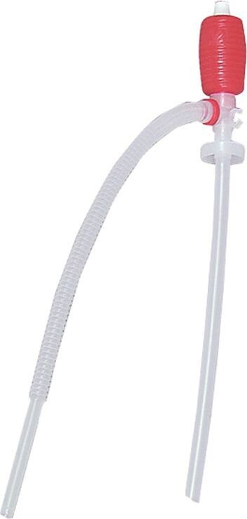 Pompe syphon polyéthylène manuelle 6,5 l/min canne 400mm - STILKER 10385