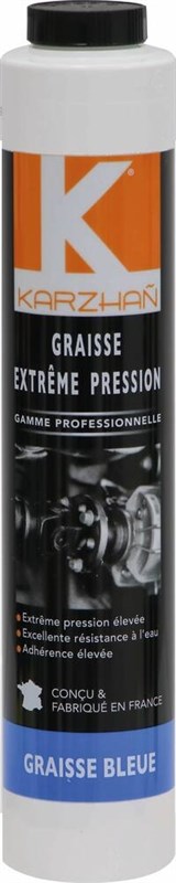 Graisse bleue extrême pression - Cartouche à visser de 400g - KARZHAÑ 10473