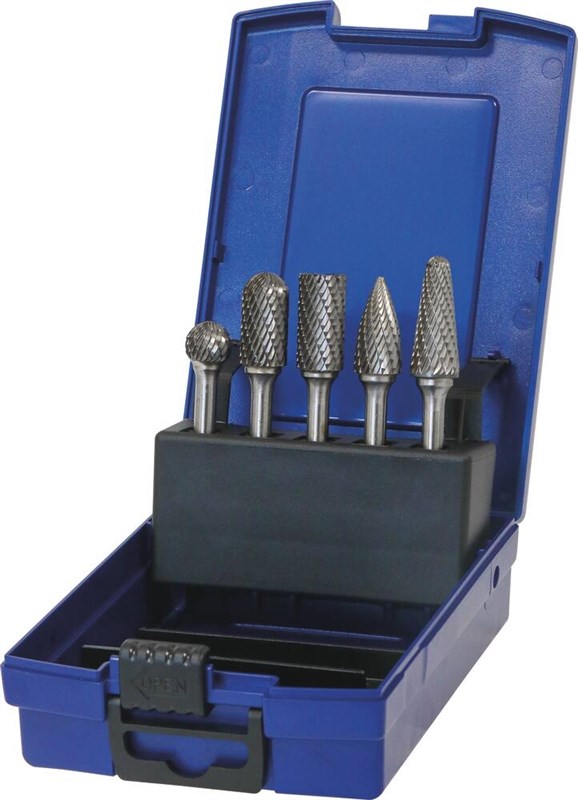 Coffret fraises métalliques Ø 12,7 mm 5 pcs DRAKKAR