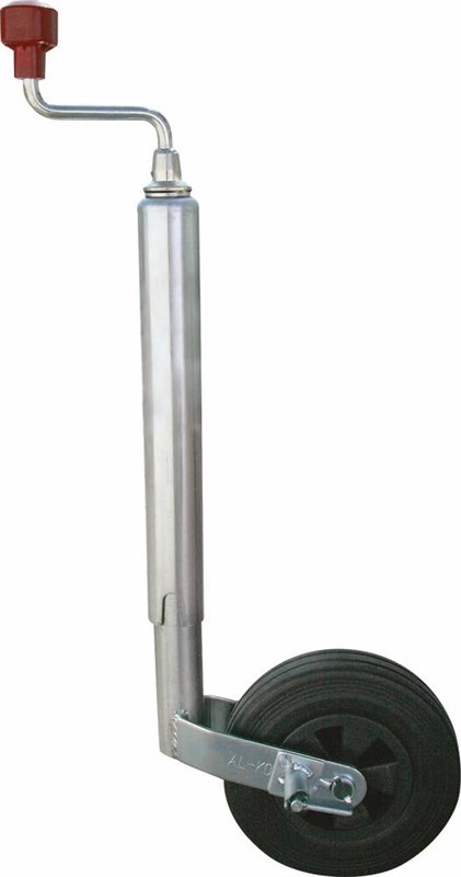 Roue jockey, jante PVC 48mm avec blocage de la roue 150kg ALKO 18026