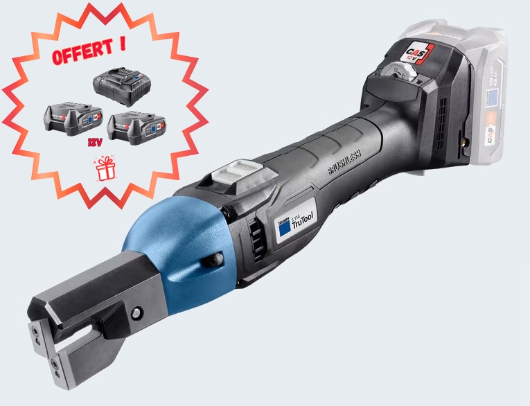 Cisaille TruTool S 114 (2A5) 12V découpe à ras TRUMPF 2534341