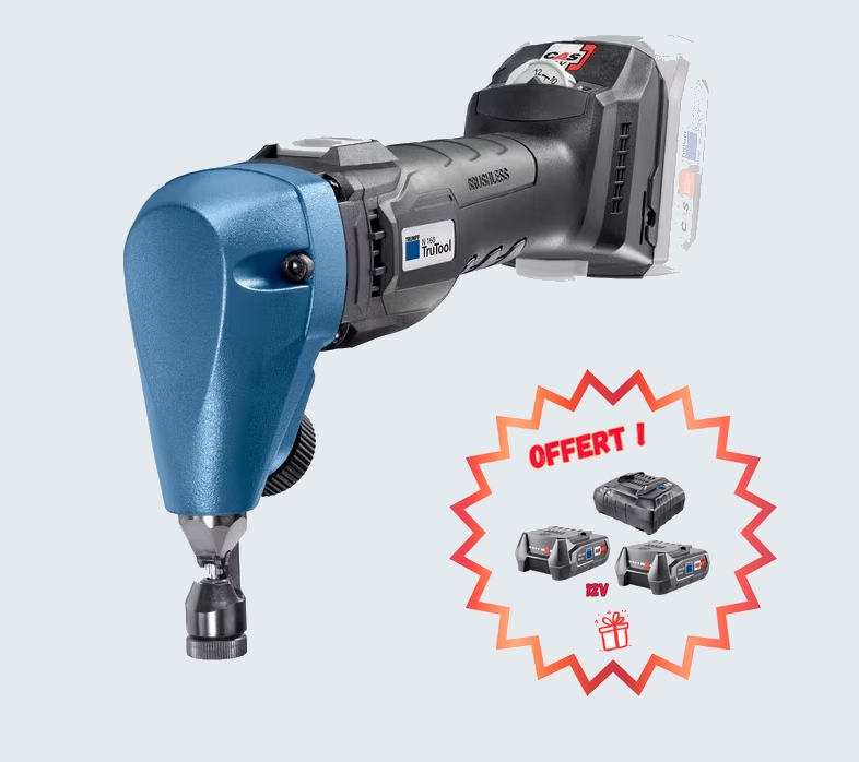 Grignoteuse TruTool N 160 batterie 12V tôle fine TRUMPF 2538016