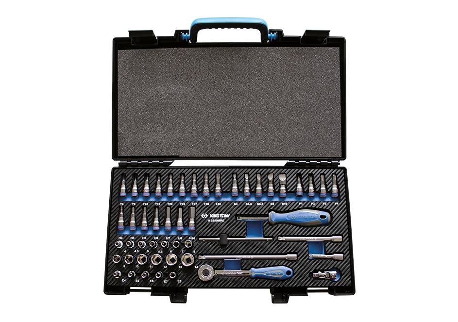 Douille Métrique 1/2" 14 Mm King Tony | Chrome Vanadium, Standard 12 Pans, Pour Cliquet Ou Clé à Choc
