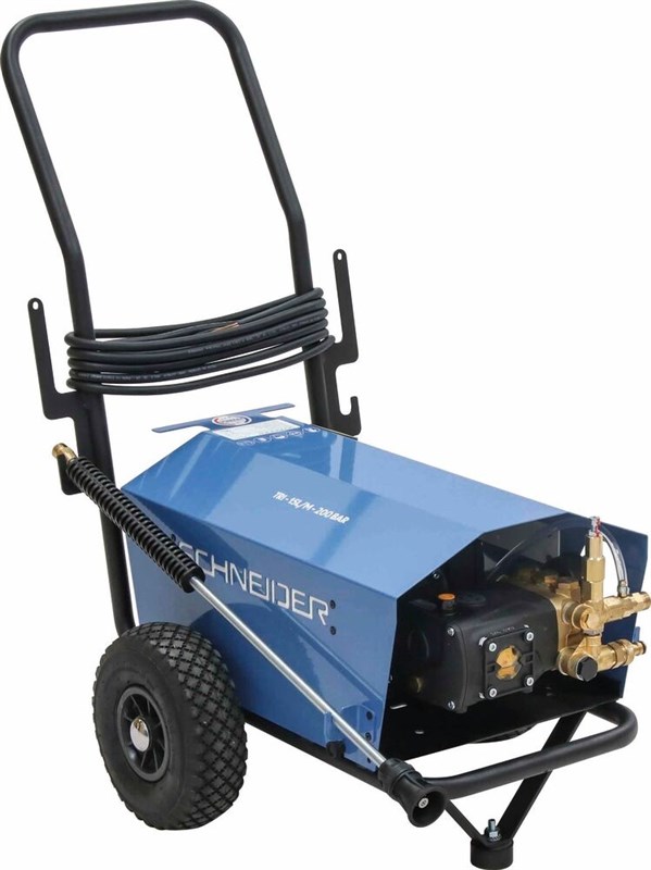 Nettoyeur HP eau froide tri 900 l/h 200 bar - Schneider 50066