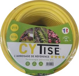 Tuyau d’arrosage PVC armé CYTISE - H-TUBE
