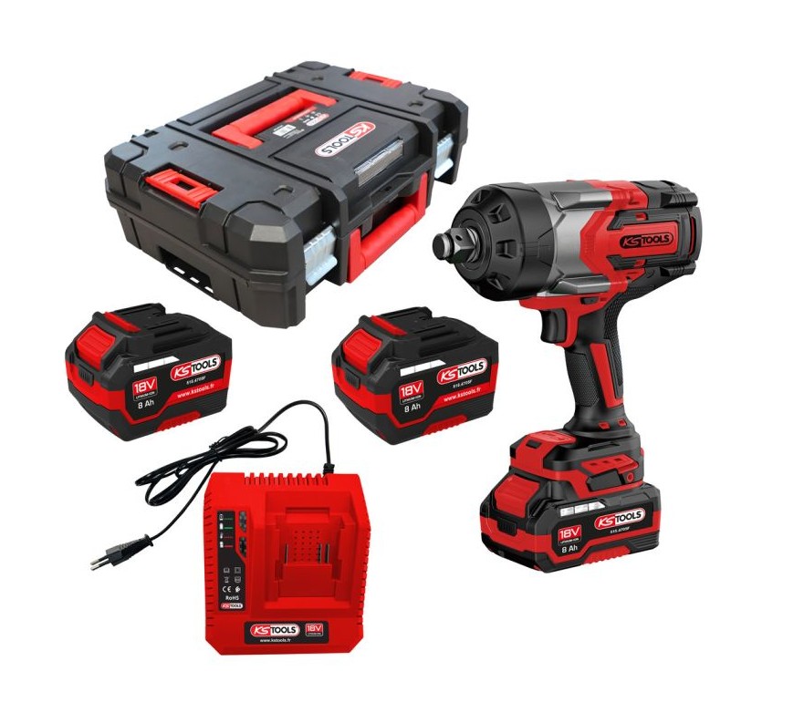 Coffret clé à chocs brushless 3/4
