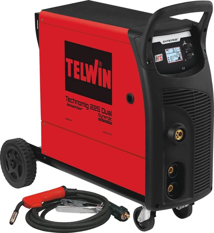 Poste à souder INVERTER MIG-MAG Technomig 225 Dual Synergic - Telwin 54800