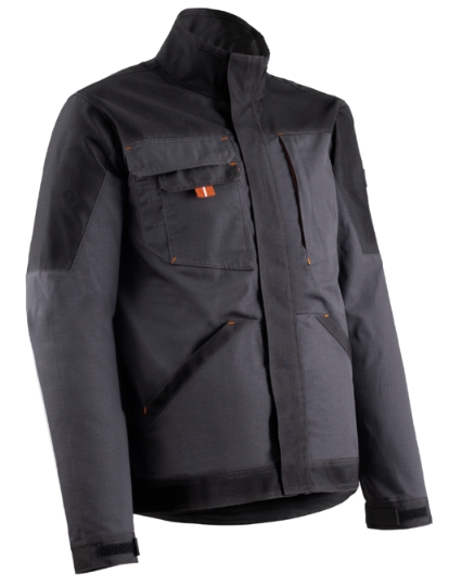 Veste de travail 5 poches CRISTOBAL Gris anthracite-Citrouille - XS au 3XL COVERGUARD 5CRJ150