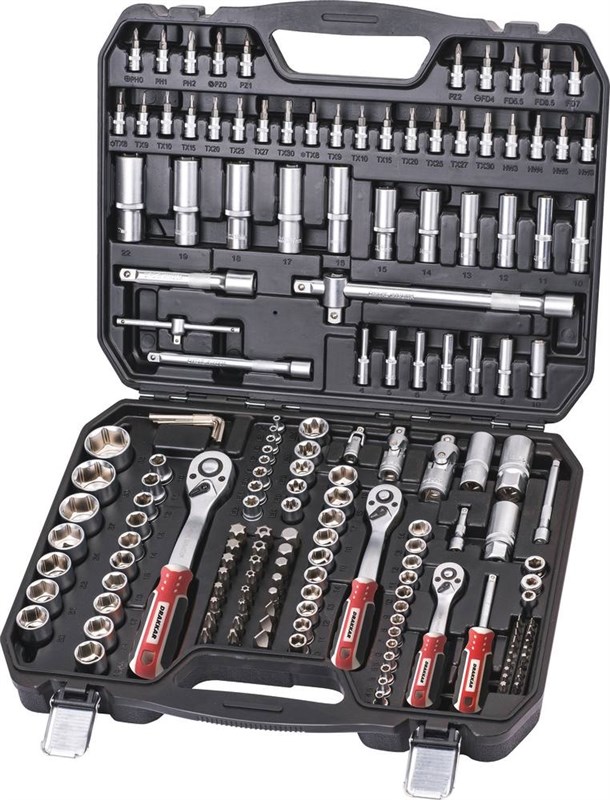 Coffret douilles 171 pièces composition complète DRAKKAR 67701
