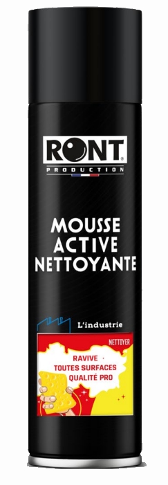 Mousse nettoyante active RONT 7537