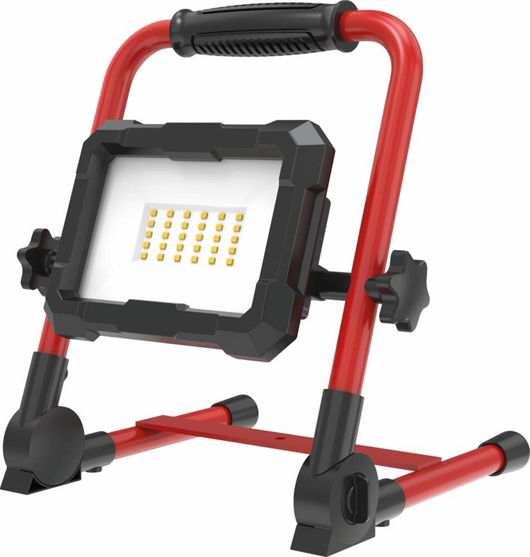 Projecteur LED de chantier – Rechargeable et portable sur pied - DRAKKAR