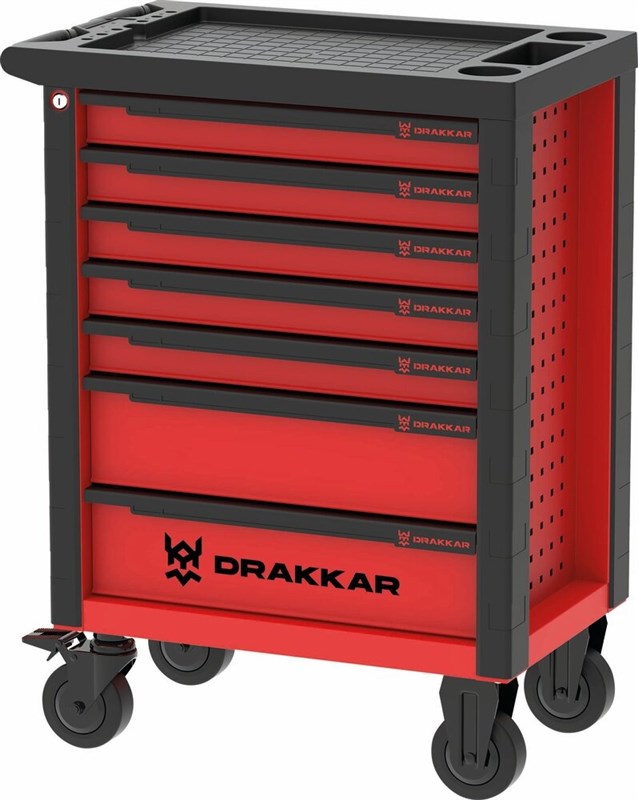 Servante complète 176 outils pour atelier DRAKKAR 83882