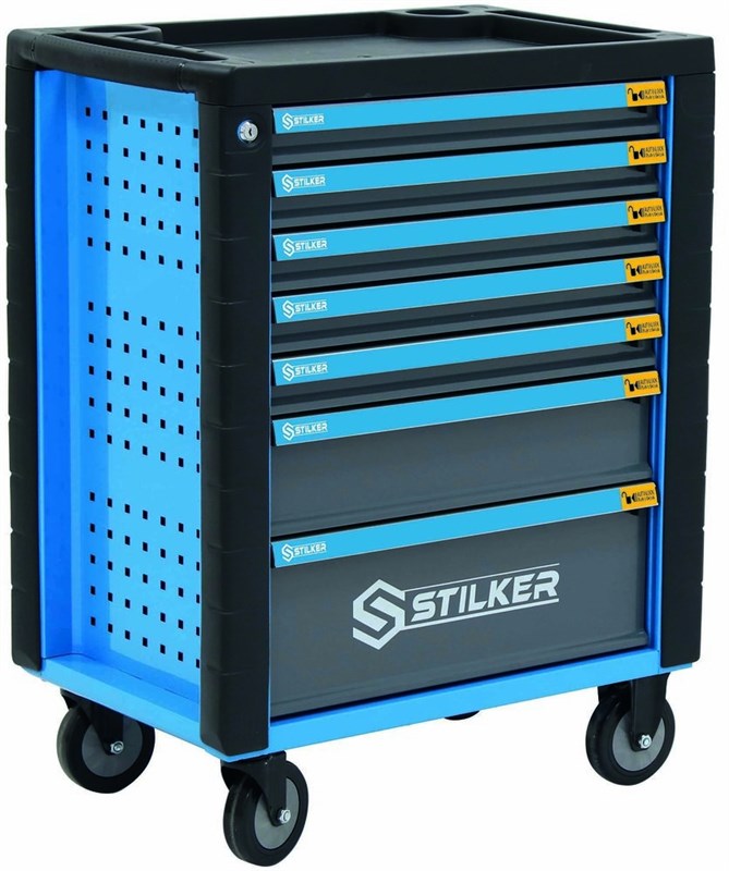 Servante d’atelier 273 outils modules mousse STILKER 83953