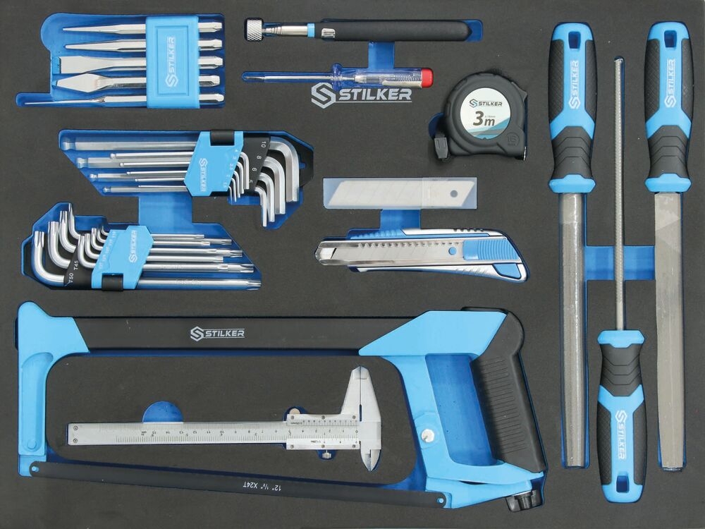 Module servante 42 outils mesure et coupe STILKER 84287