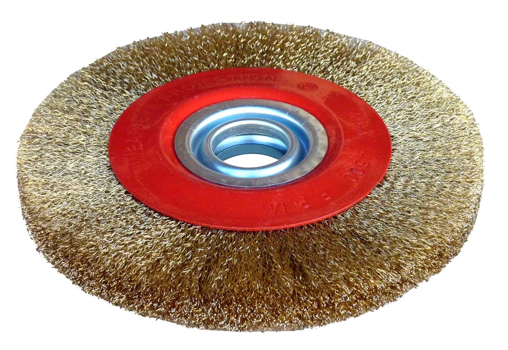 Brosses en acier laitonné pour touret Outifrance