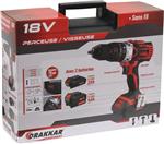 Perceuse visseuse 18V 35Nm Drakkar Equipement 06773