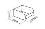 Module de rangement 4 boîtes à bec 160x170x75mm - Tayg 09000