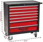 Servante d’atelier XXL 7 tiroirs - Drakkar Equipement 09260