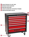 Servante d’atelier XXL 7 tiroirs - Drakkar Equipement 09260