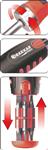 Tournevis à cliquet professionnel - Multi-embouts - Drakkar Tools 13210