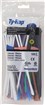 Colliers nylon multicolores - 4,8x186 mm - lot de 100 pièces - Ty-Rap 16909