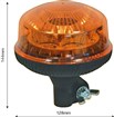 Gyrophare LED rotatif sur tige flexible - SODIFLASH 17054