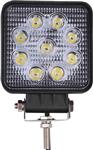 Phare de travail carré 9 LED 27W - SODIFLASH 1800 Lumens - Éclairage longue portée ou large
