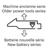 Adaptateur batterie OLD ➟ NEW SCHNEIDER 50895