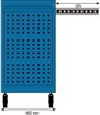 Servante d’atelier mobile 4 roues Ø125 mm STILKER organisation outils