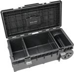 Malle de rangement COBOX avec roues et poignée télescopique 50L - Drakkar Equipement 72739