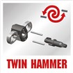 Clé à chocs pneumatique MIGHTY SEVEN Twin Hammer composite