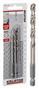 Lot de 3 forets HSS taillés meulés - Kreator