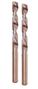 Lot de 2 forets HSS taillés meulés COBALT - Kreator