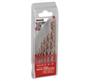 Coffret de 6 forets HSS taillés meulés COBALT - Kreator 03012701