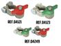 Colliers de batterie VL double serrage papillon - Sodistart - 04121 04123 04249
