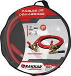 Jeu de câbles de démarrage équipés de pinces renforcées en laiton Drakkar Equipement 04163 04164