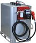 Cuve de stockage gasoil galvanisée 700L double paroi avec station à gasoil 230V - 60 L/min - Drakkar Equipement 08113