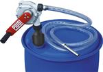 Pompe manuelle rotative AdBlue® avec tuyau de refoulement - 38L/min pour fût - PIUSI 08507