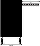 Servante d’atelier 7 tiroirs + 2 portes latérales avec plan de travail en ABS - Drakkar Equipement 09258